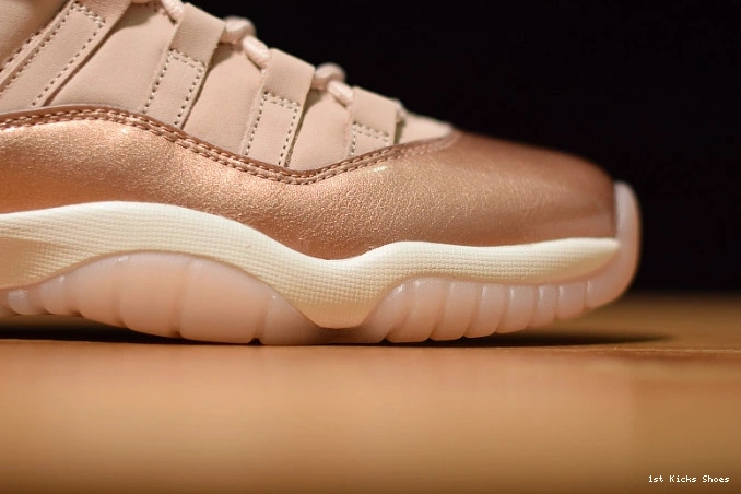 1st Kicks Low Air AH7860-105 Gold Rose Jordan GS 11 0813